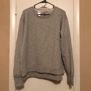 Victoria Sport Gray sweatshirt with back cut out